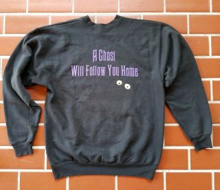Walt Disney World The Haunted Mansion Crewneck Sweater Sweatshirt Size Medium 6