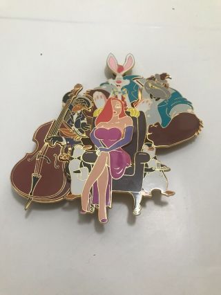 Le 1000 Who Framed Roger Rabbit Jumbo Disney Pin Jessica Rabbit Rare Ae