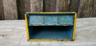 Antique Tin Advertising Display Case for Buss Glass Tube Fuses 8