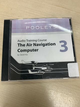 Pooleys Air Navigation Computer Audio Training Course Cd