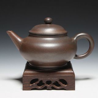Oldzisha - Rare China Yixing Zisha Pottery Small 220cc Old " Shuiping " Teapot