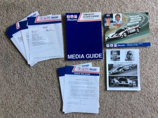 1986 Ford Gtp Probe Racing Press Kit