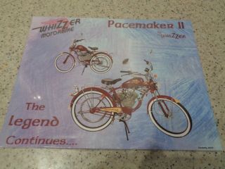 Whizzer Motorbike Add Pacemaker Ii The Legend Continues.  50 Fliers