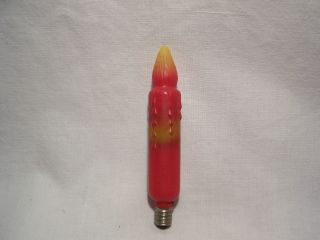 Vintage C 6 Christmas Candle Light Bulb 16 Volt Made In Japan
