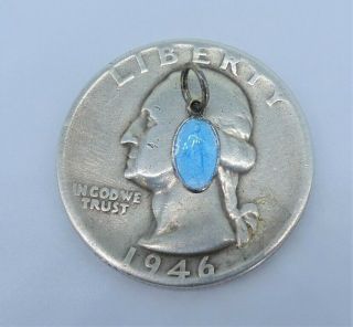 sterling SILVER Blue Enamel Guilloche Virgin Mary Miraculous Medal Watch Charm 4