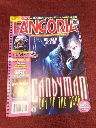 Fangoria 183 June 1999 Candyman The Mummy Haunting Jean Rollin Vampire.