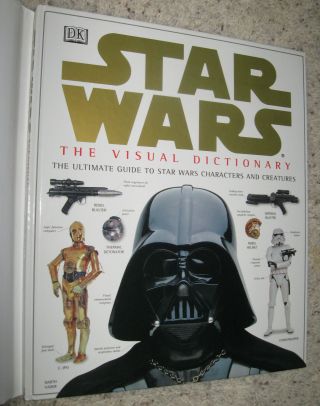 Star Wars The Visual Dictionary Guide To Characters Creatures 10x12 Hardcover