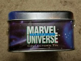 1992 Impel/SkyBox Marvel Universe Series 3 Trading Card Factory Tin 6