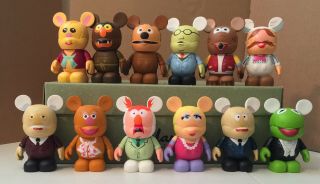Disney Vinylmation 3” Muppets Series 1 Set Complete (includes Chaser)