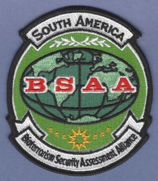 Bsaa Resident Evil South America Bioterrorism Security Assessment Alliance Patch