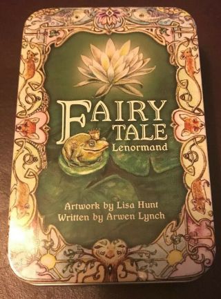 Fairy Tale Lenormand Oracle Deck/fortune Cards In A Tin - Divination,  Magick