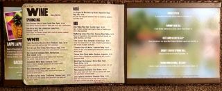 TAMBU LOUNGE HARD COVER COCKTAIL MENU - POLYNESIAN RESORT WALT DISNEY WORLD 4
