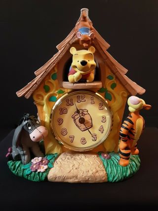 Winniethe Pooh Clock Watch Collectors Club By Fossil Cuckoo