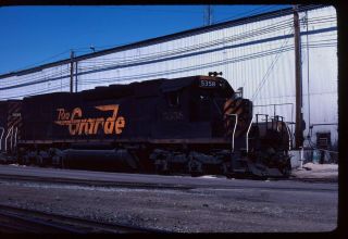 Rail Slide - Drgw Denver & Rio Grande Wtrn 5358 Salt Lake City 4 - 24 - 82