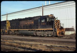 Rail Slide - Drgw Denver & Rio Grande Wtrn 5321 Salt Lake City 3 - 1978