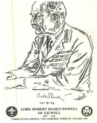 (b 1) Lord Robert Baden Powell Of Gilwell - Scout
