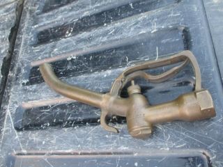 Vintage Buckeye M Fig 637 Brass Visible Gas Pump Nozzle Gas Station Service