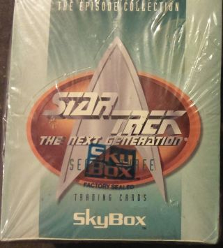 1995 Skybox Star Trek Tng The Next Generation Season 3 Factory Card Box