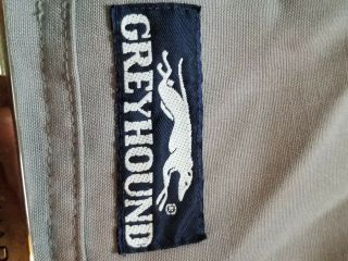 Vintage Greyhound Bus Drivers Uniform Shirt Hat Patch & Metal Name Badge 5