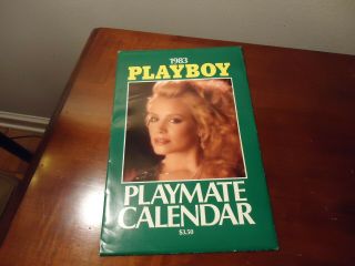 1983 Playboy Playmate Wall Calendar With Dust Jacket