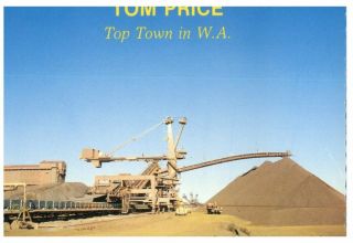 (t 5) Australia - Wa - Tom Price Mines - Iron Ore Stacker