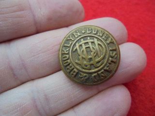 Hard To Find Turn Of The Century Coney Island & Brooklyn Railroad Button
