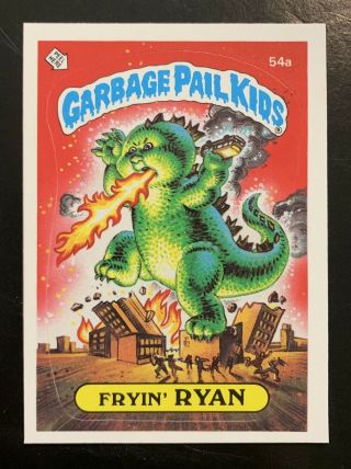 1985 Garbage Pail Kids 2nd Series 2 Fryin 