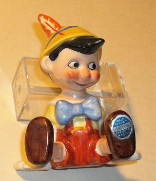Disney Pinocchio Goebel Figurine With Sticker No Damage
