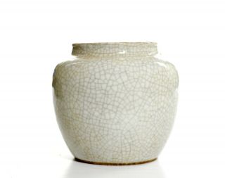 A Fine Chinese Ge - Type Porcelain Jar
