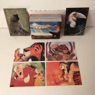 Disney The Lion King (movie) Series 2 Complete Card Set Simba 91 - 170