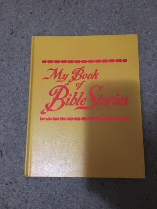 1978 My Book Of Bible Stories Watchtower Jehovah 