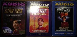 Star Trek Captain Sulu Adventures Audio Cd Set Of 3 George Takei