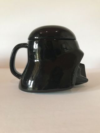Star Wars Darth Vader Helmet Ceramic Coffee Mug With Lid 2