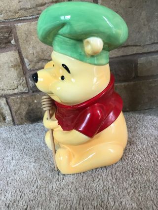(LOOK COLLECTORS RARE VINTAGE) Winnie the Pooh Cookie Jar By Treasure Craft 5
