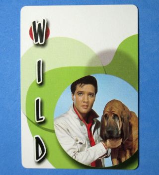 Elvis Presley Single Swap Playing Card (wild) Joker - 1 Card