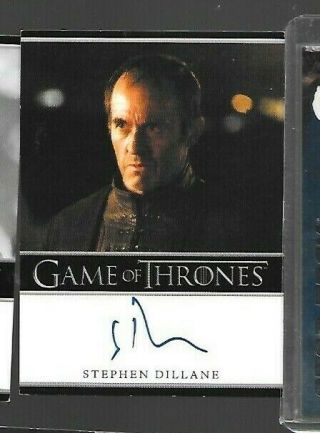 Stephen Dillane Game Of Thrones Autograph Card Season 2