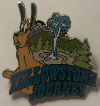 Adventures By Disney - Pluto Quest For The West - Yellowstone Journey Pin