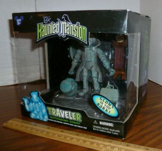 Disney Haunted Mansion Traveler Hitchhiking Ghost Action Figure Play Set