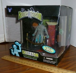Disney Haunted Mansion Skeleton Hitchhiking Ghost Action Figure Play Set