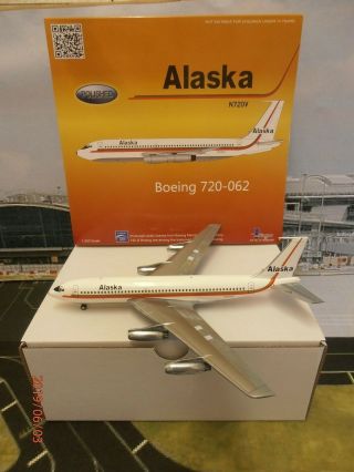 Inflight 200 Model Airliner Alaska Airways Boeing 720