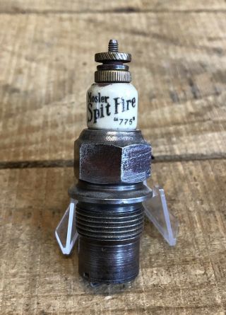 Antique Mosler Spit Fire “775” Spark Plug Auto Car Engine