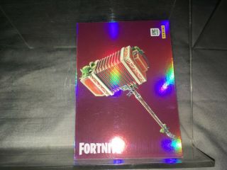 2019 Panini Fortnite Series 1 Uncommon Outfit Holo Foil Card 111 Axcordion