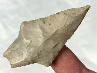 OUTSTANDING DICKSON POINT BOONE CO. ,  MISSOURI AUTHENTIC ARROWHEAD ARTIFACT SP19 2