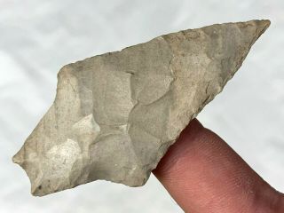 OUTSTANDING DICKSON POINT BOONE CO. ,  MISSOURI AUTHENTIC ARROWHEAD ARTIFACT SP19 4