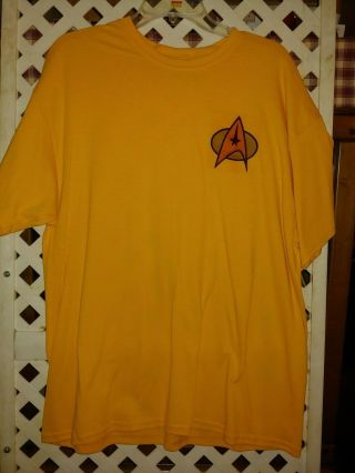 Star Trek Theme T - Shirt Xl