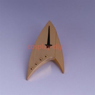 Star Trek Discovery Command Badge Starfleet Captain Badge Brooches Pin Handmade