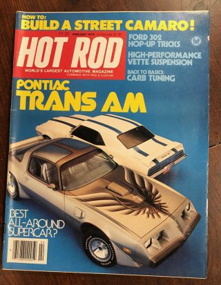 1979 Trans Am – The Last Muscle Car Hot Rod 2/79 Turbo Mustang Street Camaro