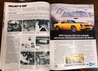 1979 Trans Am – The Last Muscle Car HOT ROD 2/79 Turbo Mustang Street Camaro 4