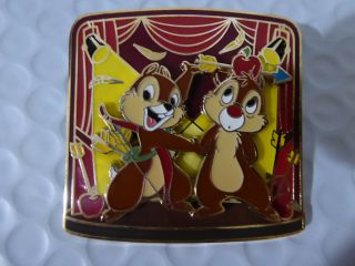 Disney Trading Pins 79928 Dsf - Chip & Dale On Stage