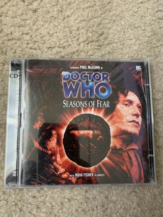 Doctor Who: Seasons Of Fear Big Finish Audio Drama 2x Cd Paul Mcgann 30